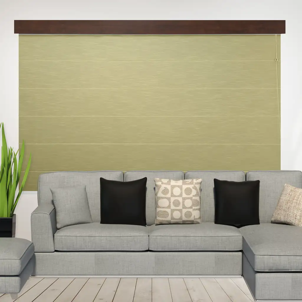 Persiana romana marrom