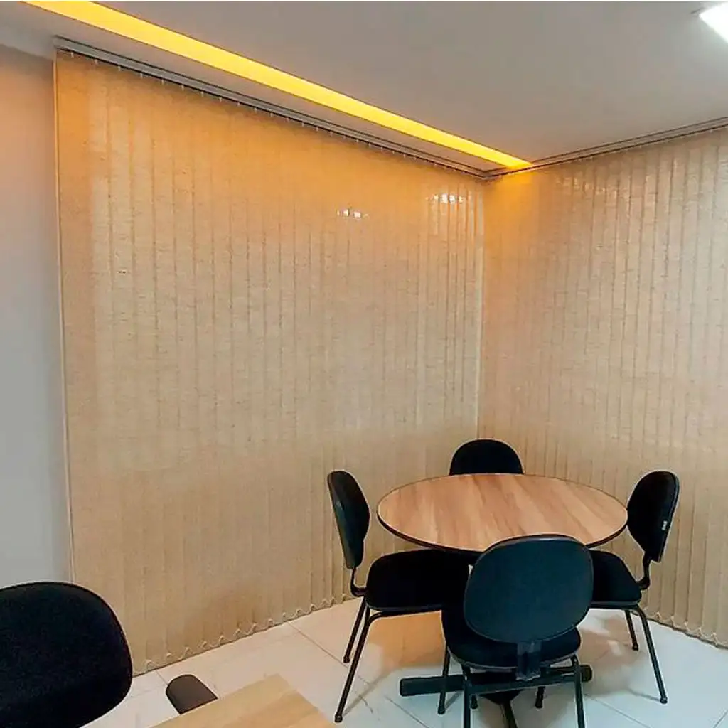 Persiana vertical nápoles marrom L 2,40 x 1,50 A