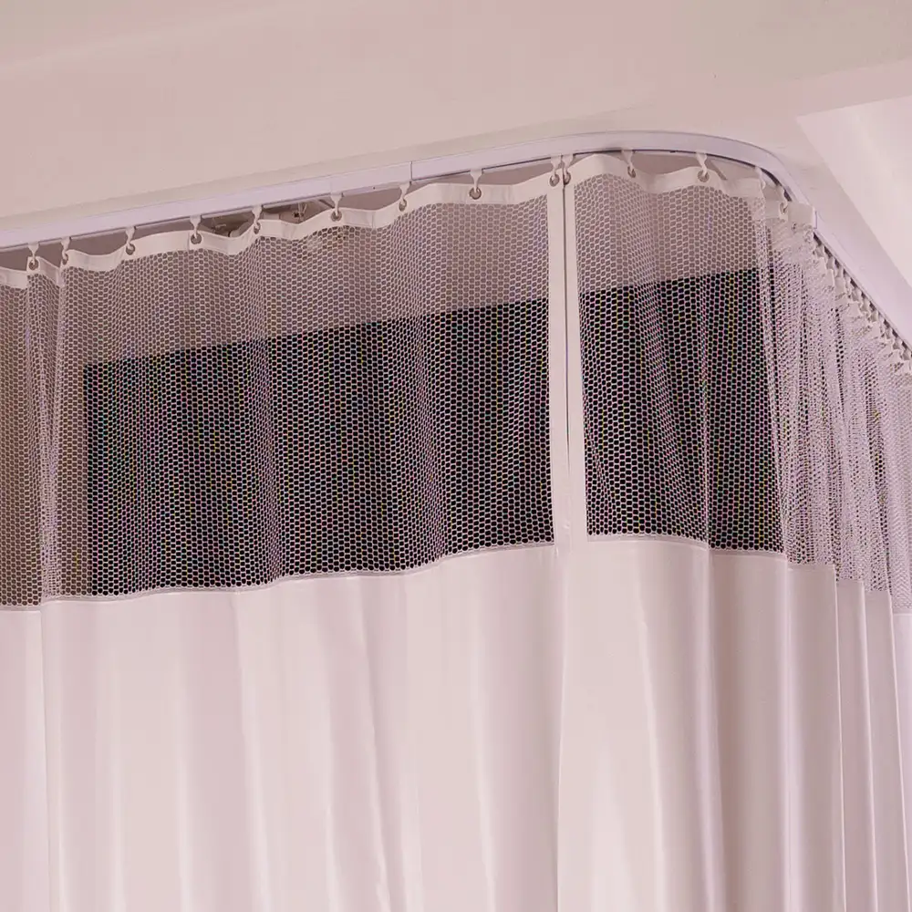 Cortina hospitalar branca U60