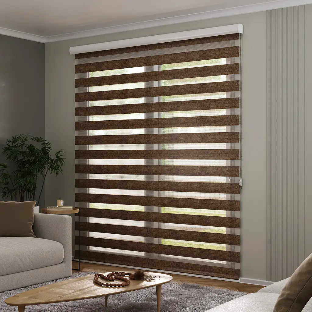 Persiana double vision semi blackout madeira