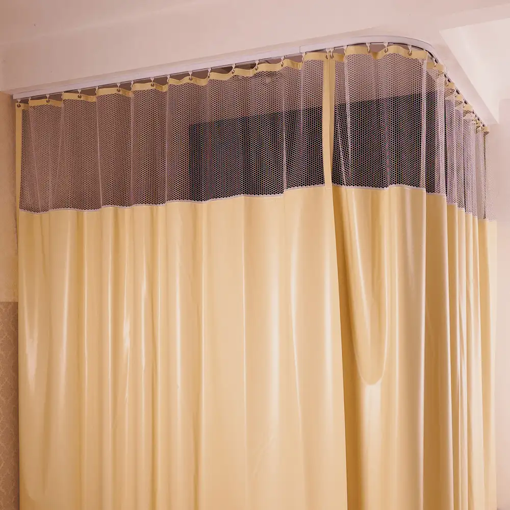 Cortina hospitalar bege l90