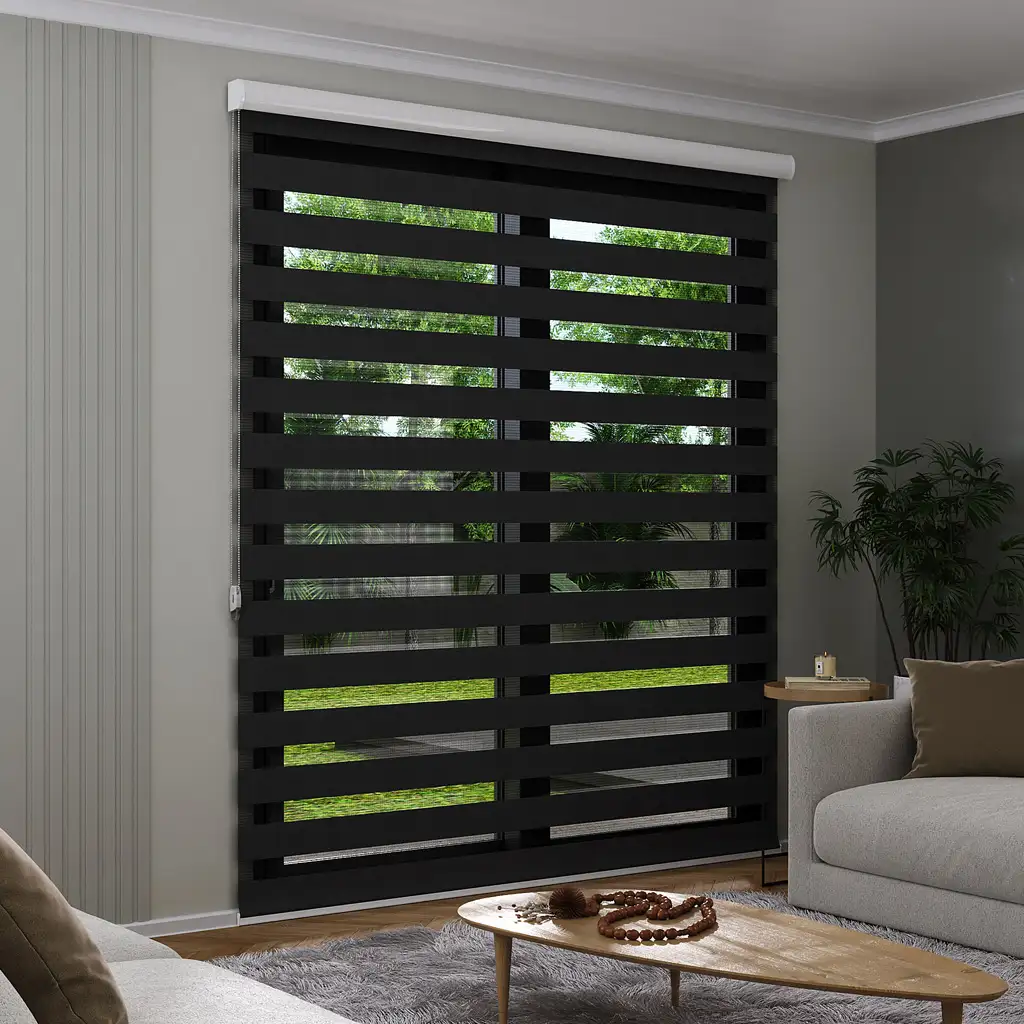 Persiana double vision preta