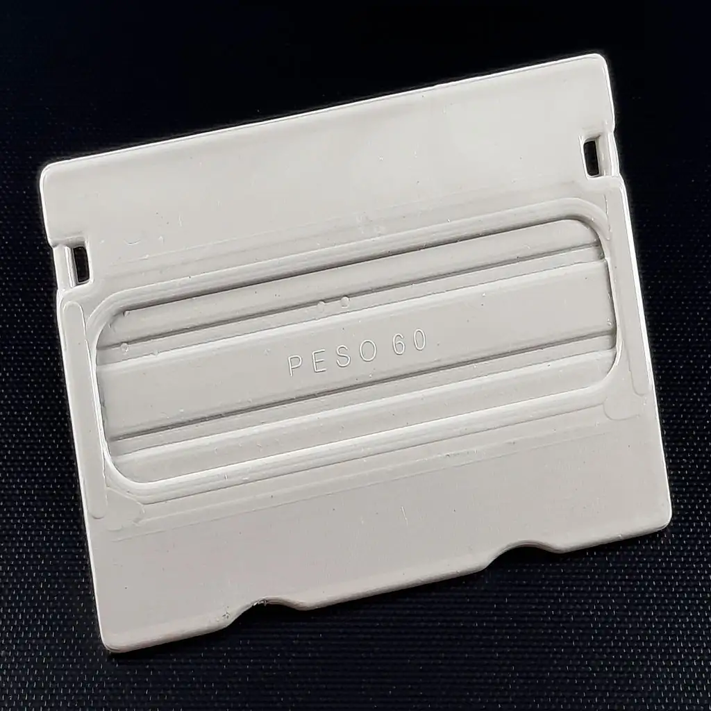 Peso para persiana vertical kit c/ 30