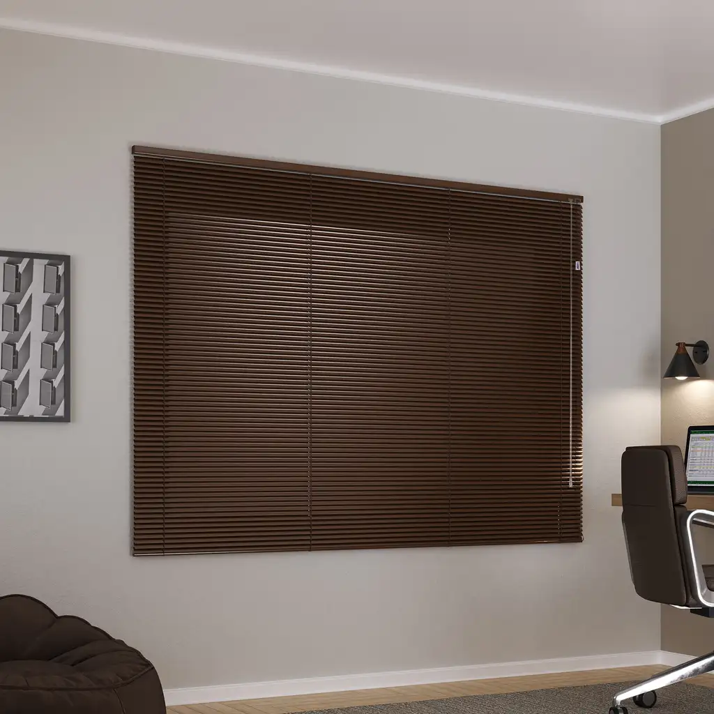 Persiana horizontal alumínio bronze 25mm