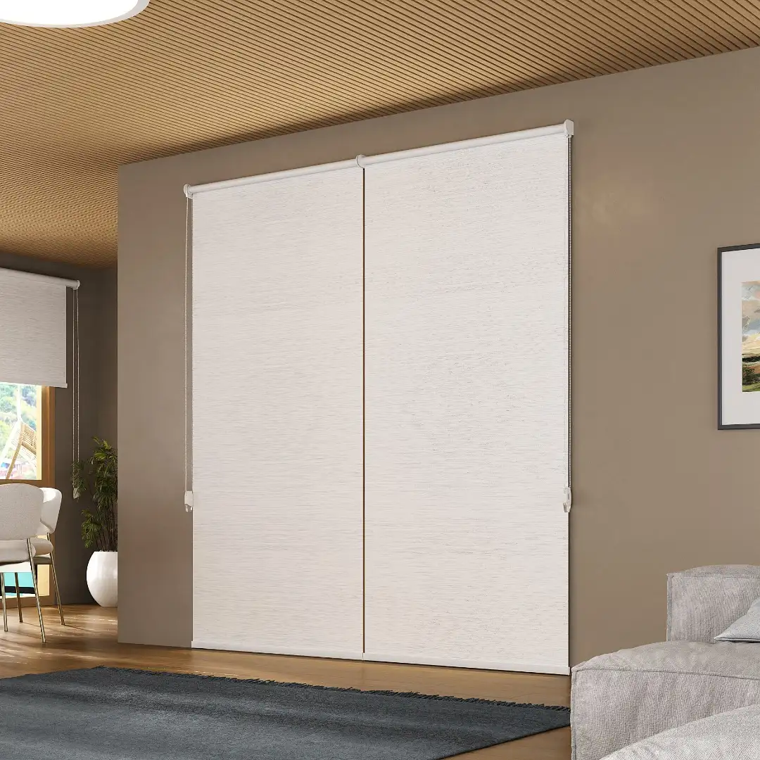 Persiana rolô blackout branca